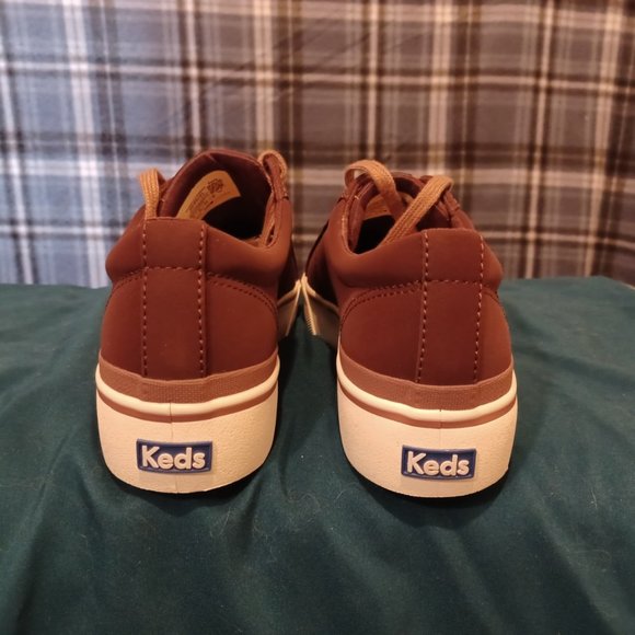 Keds Jump Kick Duo Vegan Buck Burgundy & Mauve Sneaker 11M NWOT - Picture 5 of 5